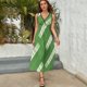 thumbnail image 5 of Vestido De Noche De Lujo Sin Mangas Para Mujer, Diamond Grid Vestido De Fiesta, 5 of 5