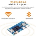thumbnail image 3 of Zero 2W Development Board 2GB RAM DDR4 Mini PC Allwinner H618 WiFi Bluetooth 5.0 Single Board Computer, 3 of 5