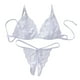 thumbnail image 1 of Conjunto De Ropa Interior De Lencería Para Mujer Sexy Encaje Transparente Sujetador G-Stringpangjing, 1 of 4