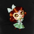 thumbnail image 3 of CafePress - The Day Of The Dead Vintage Doll Pajamas - Women's Dark Pajamas, 3 of 4