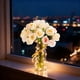thumbnail image 3 of Decoraciones para San Valentín, adornos para San Valentín, regalos para San Valentín, ramo de 27 rosas azules aplastadas, regalo para San Valentín, ramo de flores artificiales para boda, rosas falsas,, 3 of 5