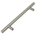thumbnail image 2 of GlideRite 5 in. Center Solid Modern Cabinet Bar Pulls, Stainless Steel, Pack of 5, 2 of 4