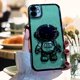 thumbnail image 3 of Funda 6D Bling Astronaut para iPhone 11, con baño líquido, brillantina flotante y arena movediza para mujer y niña, color verde (Astronauta fijo, sin soporte), 3 of 8