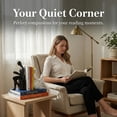 thumbnail image 5 of Unique Bargains Expandable Metal Bookends with Compartments Home 2 Pcs White, 5 of 5