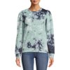Derek Heart Women's Juniors' Slight Puff Sleeve Pullover