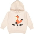 thumbnail image 2 of Inktastic Fox for Girls Woodland Animal Toddler Hoodie, 2 of 4