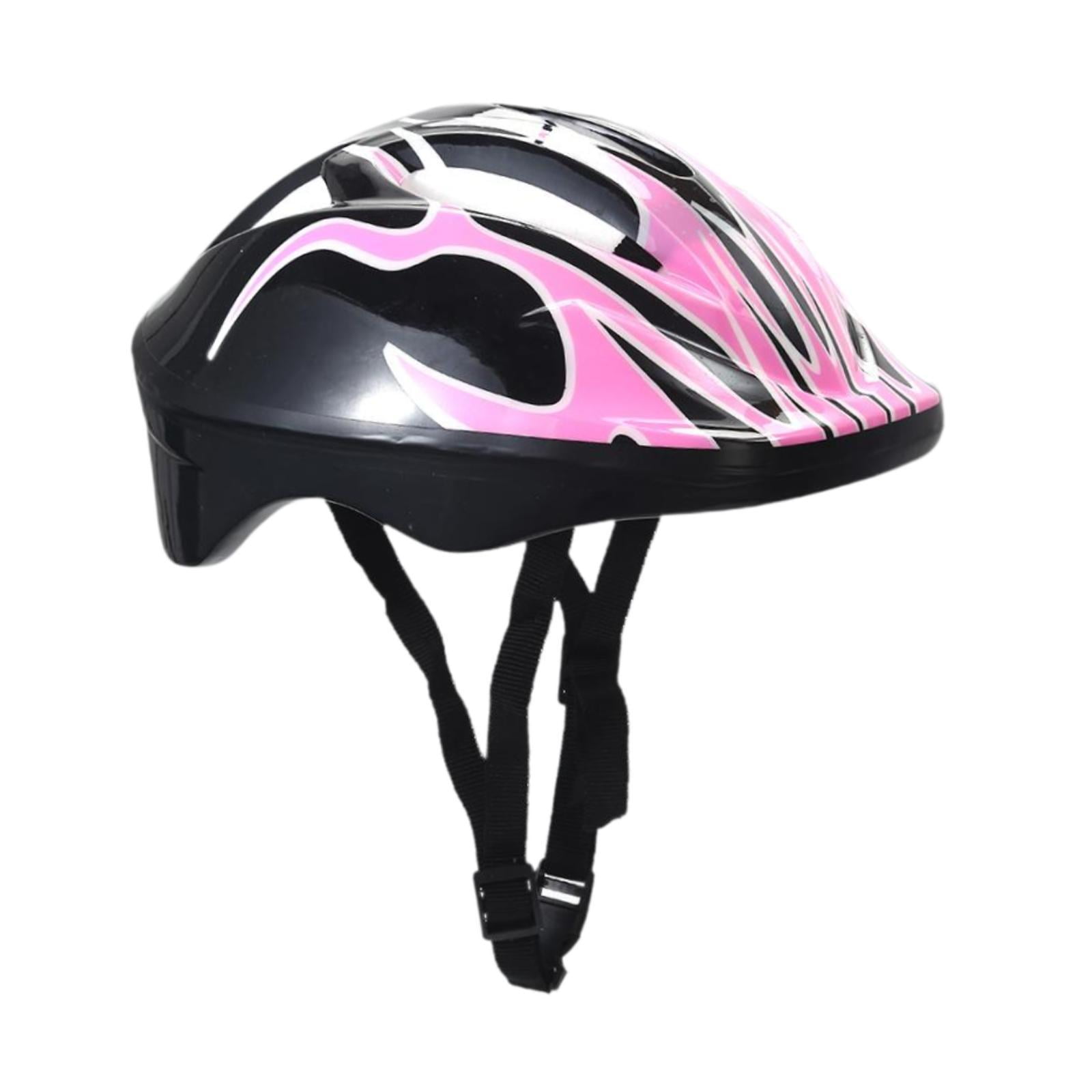 yotijay Kids Helmet, Roller Skating Helmet Portable Impact Resistant, Skateboard Pink