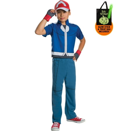 Pok?mon Boys Deluxe Ash Costume Treat Safety Kit