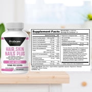 Probase Nutrition Hair, Skin and Nails Plus 60 Capsules 30-Day Supply