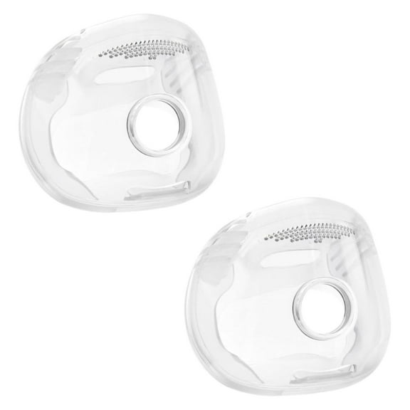 Amara-View Full Face Cushion Replacement- Medium (2 Pack), Clear