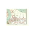 thumbnail image 2 of Historic Nautical Map - Isle of Dogs Blackwall London - Bartholomew 1921 - Vintage Wall Art, 2 of 4