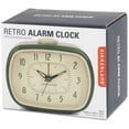 thumbnail image 1 of Kikkerland Retro Alarm Clock, 1 EA, Green, 1 of 1