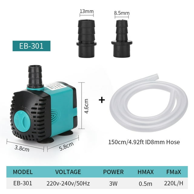 Submersible Pump Fish Tank Water Pump Aquarium Circulating Water Pump Fish Tank Pumping Machine-Jinjin