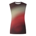 thumbnail image 3 of QATAINLAV Mens Big and Tall Tanks Fashion Gradient Print Sleeveless Shirt Casual Round Neck Tank Tops Sleeveless Muscle Gym Workout Vest Shirt 90 off Clearance Sale Multicolor 3XL, 3 of 5