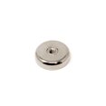 thumbnail image 2 of N42 Neodymium Pot Magnet with M6 Internal Thread - 32mm dia - 66.15lbs Pull (Pack of 1), 2 of 3