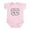 Petal Pink, variant on CafePress - Schnauzer Mom Baby Light Bodysuit - Baby Light Bodysuit, Size Newborn - 24 Months