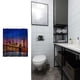 thumbnail image 4 of Advancent Cortina de ducha panorámica estilo Nueva York, duradera y elegante, fácil de limpiar, impermeable Juegos de accesorios de baño cortina de baño 90-180, 4 of 6