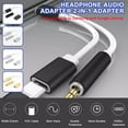 thumbnail image 2 of Wmool USB-C Type C To 3.5mm Aux o Charging Cable Adapter Splitter Head O4, 2 of 8