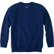 Angle View: Boys' Fleece Crew Sweatshirt