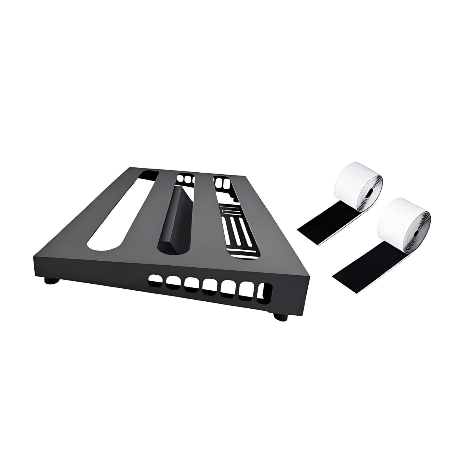 EHJRE 1 Piece Effects Pedal Board Alloy Guitar Pedalboard Electric Guitar Effect Board S