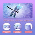 thumbnail image 2 of Smoaffly Holography Glass dragonfly Decorative Car Front, Blue Cloudy Sky Metal Car Plate, License Plate, Vanity Tag, Aluminum Novelty License Plate for Car 6×12 Inch, 2 of 5