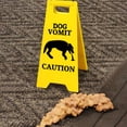 thumbnail image 3 of Señal De Precaución De Vómito De Gato, Juego De Letrero De Vómito De Gato ABS De 4 Pulgadas, 2 Piezas Para Escritorio, 3 of 7
