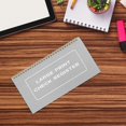 thumbnail image 3 of 4pcs Large Checkbook Register: With Date Section High Contrast Easy To Read For Low Vision Portable For Office Home Travel, 3 of 3