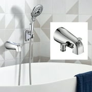 PROOX Bathtub Spout with 6-Sprayer Handheld Shower