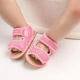 thumbnail image 3 of Baby Girls Boys Sparkly Bowknot Sandals Premium Soft Anti-Slip Rubber Sole Infant Summer Outdoor Shoes Toddler First Walkers, 3 of 6