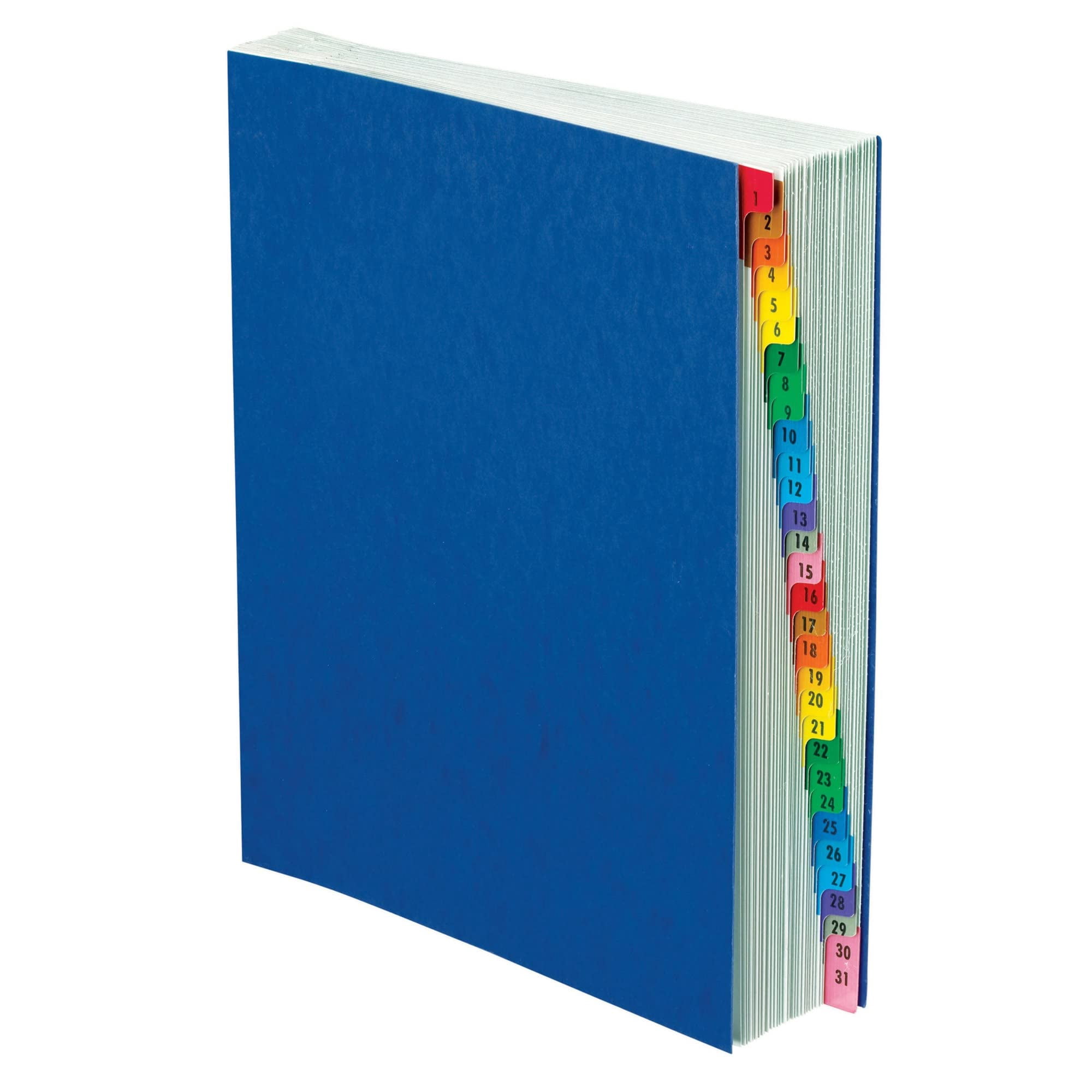Oxford® Daily Desk File/Sorter, Letter Size, 65% Recycled, Black/Blue