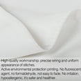 thumbnail image 3 of Flxxie Satin Pillowcases with Zipper Silky Soft Sateen Pillow Cases Covers Set of 2 (Standard, White), 3 of 5