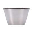 thumbnail image 1 of Nvzi 2 tazas de acero inoxidable para salsas y condimentos, multifuncionales, ideales para todas las salsas frías y calientes, 2,36 x 2,36 x 1,41 pulgadas, 1 of 5