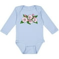 thumbnail image 3 of Inktastic Mountain Laurel Flowers Boys or Girls Long Sleeve Baby Bodysuit, 3 of 5