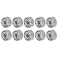 thumbnail image 2 of Fugacal 10Pcs S623Z 3*10*4mm Ball Bearing Mute Rolling Wheel Drive Accessory, 2 of 8