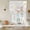 White, variant on Happy Easter Tie Up Curtains 45 Inches Long, Kitchen Window Curtains Over Sink, Spring Easter Bunny Eggs Floral Gray Wooden Small Window Curtains Shade Balloon Curtains Valances for Bedroom 34"x45"