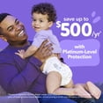 thumbnail image 4 of Luvs Platinum Protection Baby Diapers, Size 4 (22-37 lb), 84 Count, 4 of 16