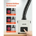 thumbnail image 4 of VEVOR Solder Fume Extractor, 3-Stage Filtration Soldering Smoke Absorber with 180 m³/h Strong Suction & 3-Level Airflow, Compact Desktop Brushless Smoke Extractor for Soldering DIY Welding, 4 of 9