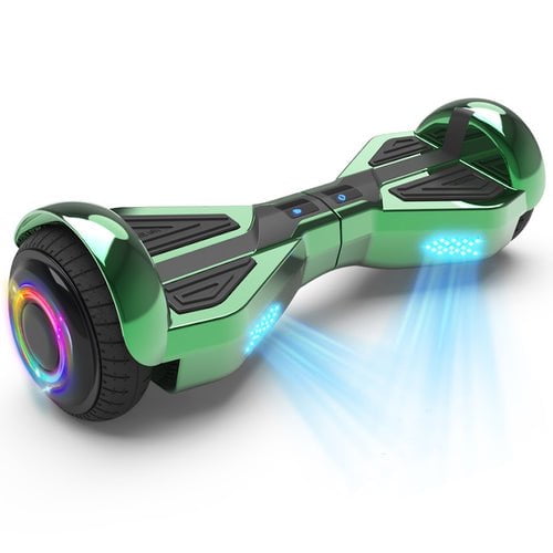 Starship Hoverboard with Bluetooth Speaker, Chrome Color Self Balancing ...