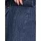 thumbnail image 5 of Chaqueta de mezclilla para mujer INSPIRE CHIC, con botones, de manga larga, textura lavada, casual, talla M, azul de mezclilla, 5 of 6
