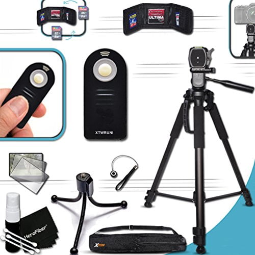 pro grade 72 inch tripod universal camera remote control kit for nikon d750 d7200 d7100 d7000 d810a d800 d610 d810 d600 d5500 d5300