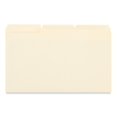 thumbnail image 3 of Universal Reinforced Top Tab Fastener Folders, 1 Fastener, Legal Size, Manila Exterior, 50/Box, 3 of 4