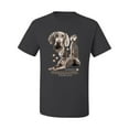 thumbnail image 2 of If It's Not a Weimaraner It's Just a Dog Gift | Mens Dog Lover Graphic T-Shirt, Charcoal, X-Large, 2 of 3