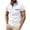 White, variant on HCNTES Men's Casual Polo Shirts Classic Basic Short Sleeve Shirt Solid Color Tees Stylish Tops(White,M)