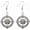 compass, variant on Biology Chemistry Earrings Gift for Women Microscope Dangle Earrings Silver Plated DNA Double Earrings Science Microscope Charms Earrings Jewelry Gifts[e5738]