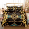 thumbnail image 2 of Seamless Chains Baroque Pattern Bohemian Bedding Set Small Single Twin Double, 2 of 10