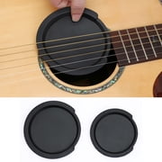 Acoustic Guitar Feedbacks Eliminators Silicones Soundhole Plug Dustproofed Design Easyly Installation