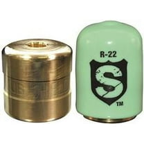 Shield R-22 Locking Cap, Green, 4 Pack