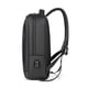 thumbnail image 2 of Mochila de negocios con carga USB para hombre, impermeable, para viaje y portátil (negra), 2 of 8