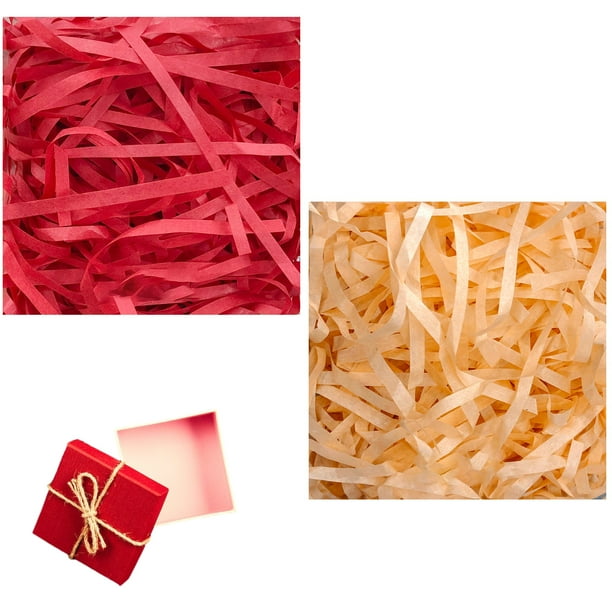 Papel de seda triturado con purpurina de 200 g, papel de rafia triturado para relleno de regalos, papel de embalaje para regalos, caja de papel triturado, cinta de rafia para manualidades,