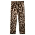 thumbnail image 3 of Ma Croix Mens Pet Fuzzy Pajama Pants Fleece Brushed Sweatpants Sherpa Sleepwear, 3 of 5